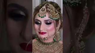 Gorgeous bridal makeup❤ #shorts #beautifulbride #beautiful #cutebride #gorgeous #couple #couplegoals