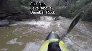 Kayaking Fike Run in Pennsylvania