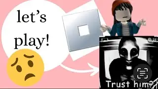 would you trust him? || a short horror game on roblox
