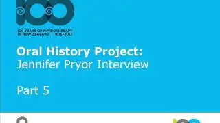 Jennifer Pryor Interview Part 5