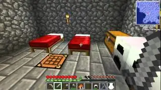 Minecraft - Let's Build A Kingdom w- DarkkBlueWolff Episode 3: Dat Dirty Meat