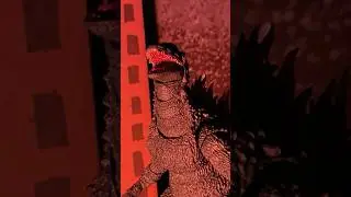 Godzilla 2000 Stop Motion test #godzilla #actionfigures #stopmotion