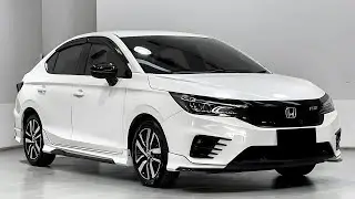 ตัวท็อป RS Honda City 1.0 Turbo ปี 21 จด 22 ราคา 469,000 วารันตี 5 ปี/5 หมื่นโล รถสวย ไมล์แท้