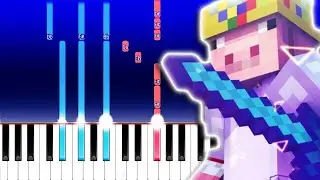 Technoblade - Blitz (Piano Tutorial)