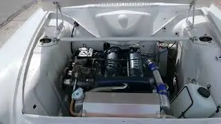 1966 Lotus Cortina Mark I Race Car - Engine Running