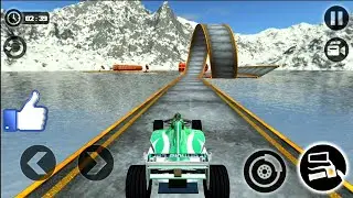 Impossible formula car stunt racing track 2019 ABT walkthrough