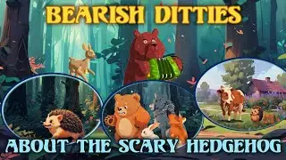 Bearish ditties. Collection. About the scary hedgehog. #Rachmaninov #animals #cartoon #jokes #music 