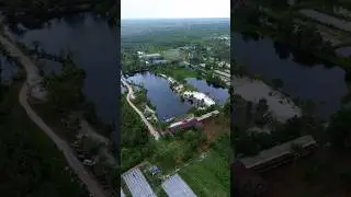 WISATA ALAM SALJU DAN TAMAN KOTA SAMPIT #khairuljenius #drone #kotasampit #sampit #kotawaringintimur