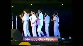 Menudo- Hold me / final do show e despedida do  Morumbi