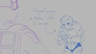 Leo has a short attention span || Disaster Twins Animatic || ROTTMNT