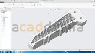 acaddemia bits: Cómo utilizar la herramienta Lattice en Creo 4.0