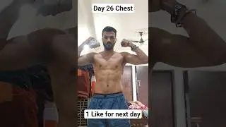 🔥 Day 26 Chest Workout | Strength & Pump Progress 💪 #GymJourney #fitnessjourney #zeroexcuses