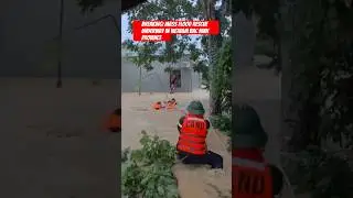 BREAKING: Mass Flood Rescue Underway in Vietnam Bac Ninh Province