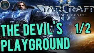 StarCraft 2 The Devil's Playground (Redstone III) Walkthrough w/Commentary (Pt. 1/2)