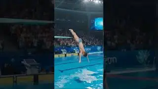Cutest Pool Jump Ever! 🍼💦 Baby's Big Splash Moment!