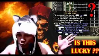 Diablo 2 Best Crafted Weapon Over 300 Enhanced Damage Elite Axe