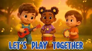 Let’s Play Together – Invite a Friend | Social Skills Song for Toddlers Preschoolers Kindergarteners
