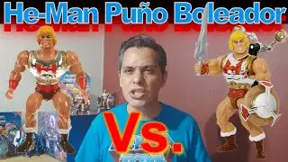 He Man Puño Boleador vs Vintage