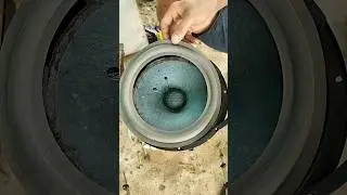 How to Replace a Speaker Surround Quickly and Easily #diy #repair #speakerrepair