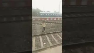 #comedy #funny #train #railway #prank