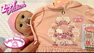 Zapf Creations Baby Annabell Doll Details New Outfit Bottle Feeding and Crying Video