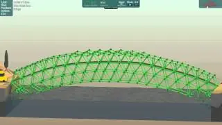 Poly Bridge Ep 12 [36m Steel arch Bridge Challenge]