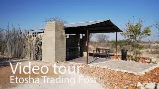 Taleni Trading Post camping Etosha National Park Namibia