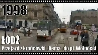 Łódź. Przejazd z krańcówki 