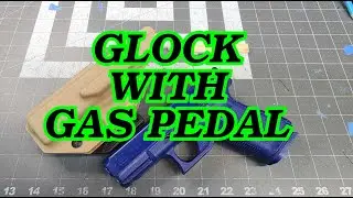 Изготовление кобуры для Glock с педалью газа