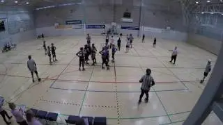 3.12.2016 Shitty City Rollers vs. Lule&aring; Roller Derby