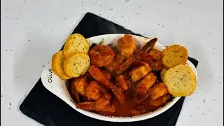 The perfect shrimp recipe with red sauce 🍅🍤