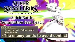 Super Smash Bros Ultimate: Conflict Avoiding Peach Spirit Battles