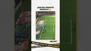 👀 &iexcl;Incre&iacute;ble! Gonzalo Tapia fall&oacute; esta incre&iacute;ble ocasi&oacute;n frente al arco en Brasil