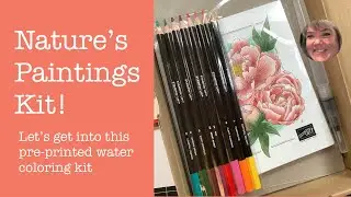 Nature's Paintings Watercoloring Kit