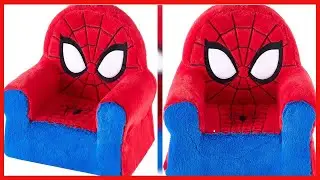 Great product -  Idea Nuova Figural Plush Foam Chair for Kids, Spiderman