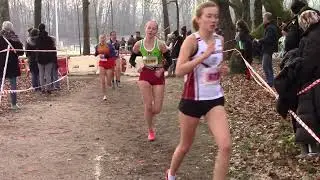Cross de Gironde, 14 janvier 2024 à Mérignac, course C9 CAF et JUF Cadettes et Juniors Filles