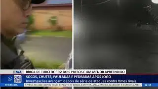 DF ALERTA -  Socos, chutes, pauladas e pedradas após jogo