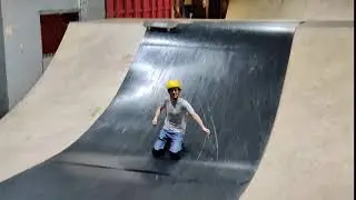 First time on rampworx resi ramp skateboard