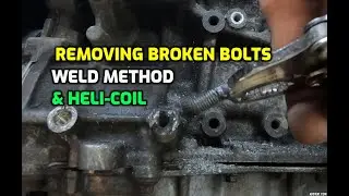 Impossible Bolt Removal! Broken Off Flush in Engine Block (DIY Guide)