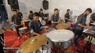 Ranjangawala Mahaganpati - HA Musician - Mumbai Banjo Party | Mumbaiker Artist