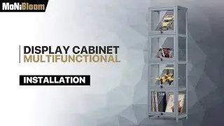 MoNiBloom - Display Case - A01-SC-002-T4-GY - Assembly/Installation Guide
