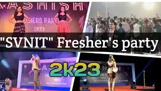 fresher's party (2k23) in SVNIT | NIT SURAT cultural event|kashish|#jee #svnit#viral #freshersparty