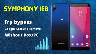 Symphony i68 Frp Unlock Without PC | Google Account Remove | Easy Method ✔