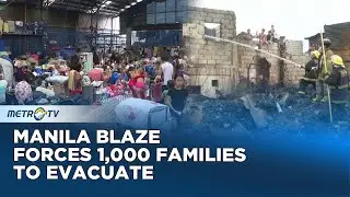 Aftermath Of Massive Fire In Manila Which Displaced About A Thousand Families