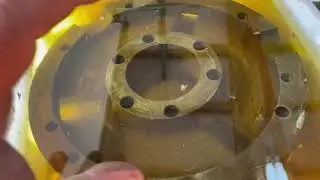 Using evapo-rust to clean up a old lathe Chuck
