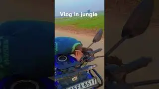 funny vlog in jungle with dost #bikeriding #viral #vlog #viralvlogs #comedyvlog
