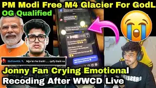Jonathan Fan Crying Moment After Qualified 😭ModiJi Free M4 Glacier 🤣IS x Blind Team up Exposed 😮Chat