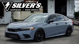 2022 Honda Civic SI Gets Silver's Coilovers