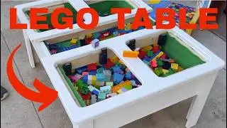 Стол для сборки Lego (как сделать) (детский игровой стол)