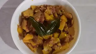 कद्दू की टेस्टी मज़ेदार सब्जी#viralvideo #food#kaddukisabji